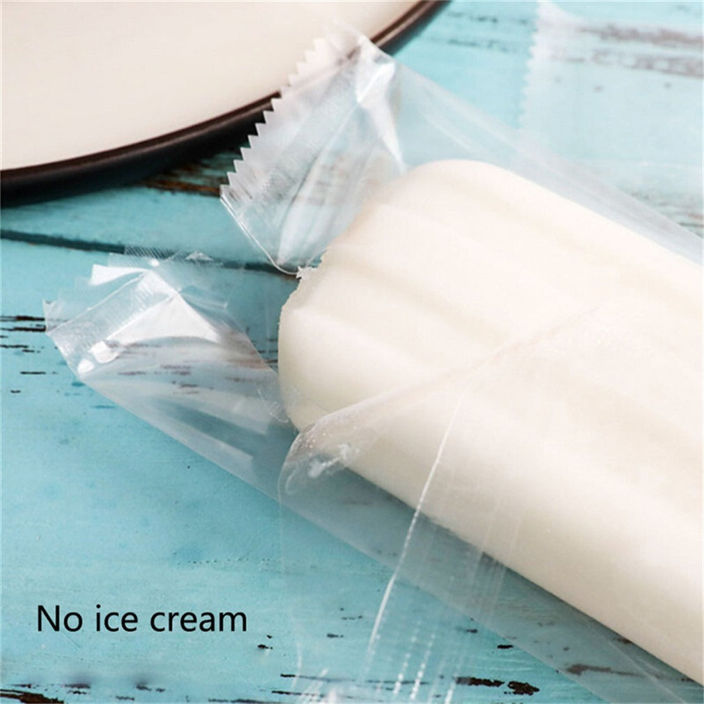 Transparent Ice Cream Packaging Bag Ice Cream Popsicle Bag