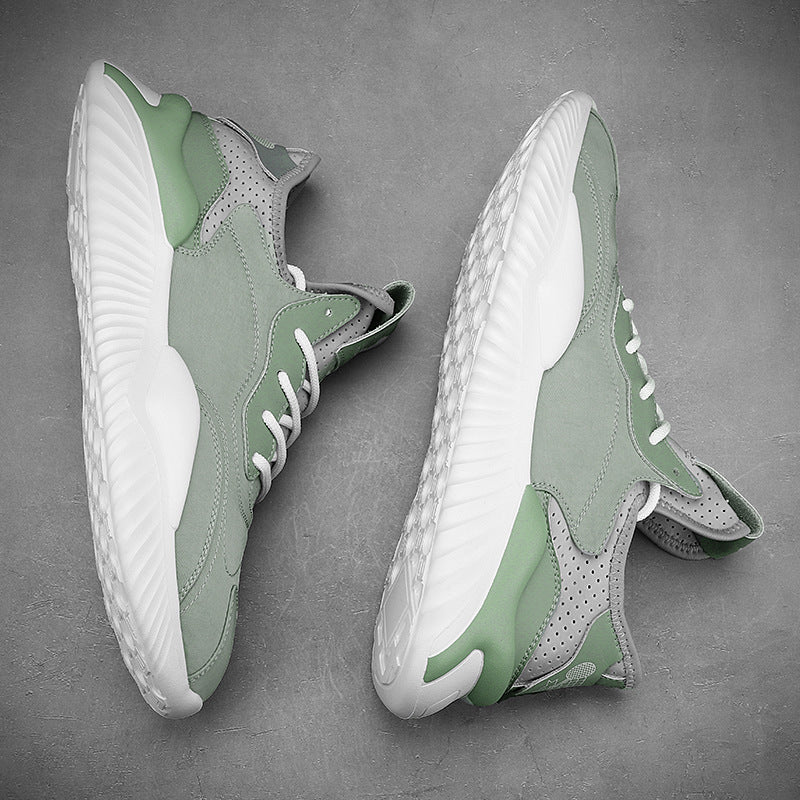 Daddy Shoe Tide Men's Speed Dry Ice Silk Canvas Shoes