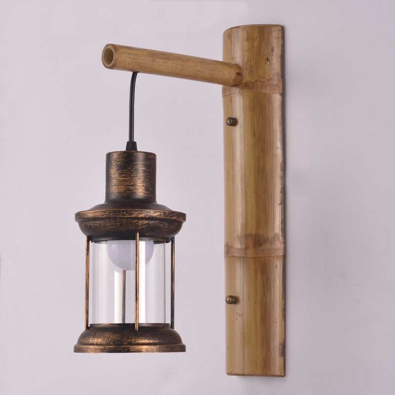 Retro Horse Lantern Wall Lamp Tea House Inn Homestay Decoration