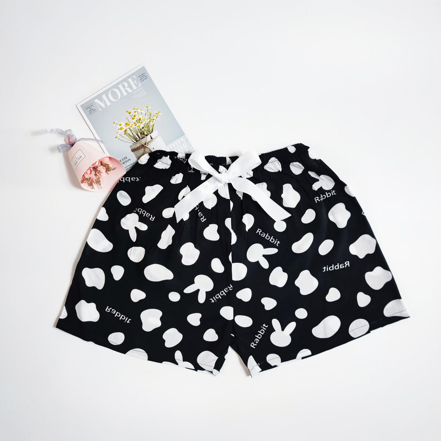 Women's Cotton Silk Shorts Plus Size Homewear Beach Pants