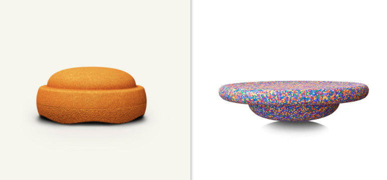 Round Rainbow Stepping Stone Sensory Toy