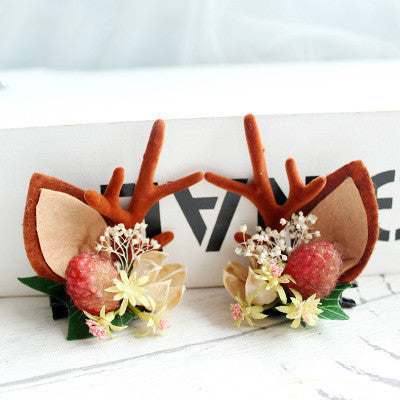 Children's Christmas hair clip