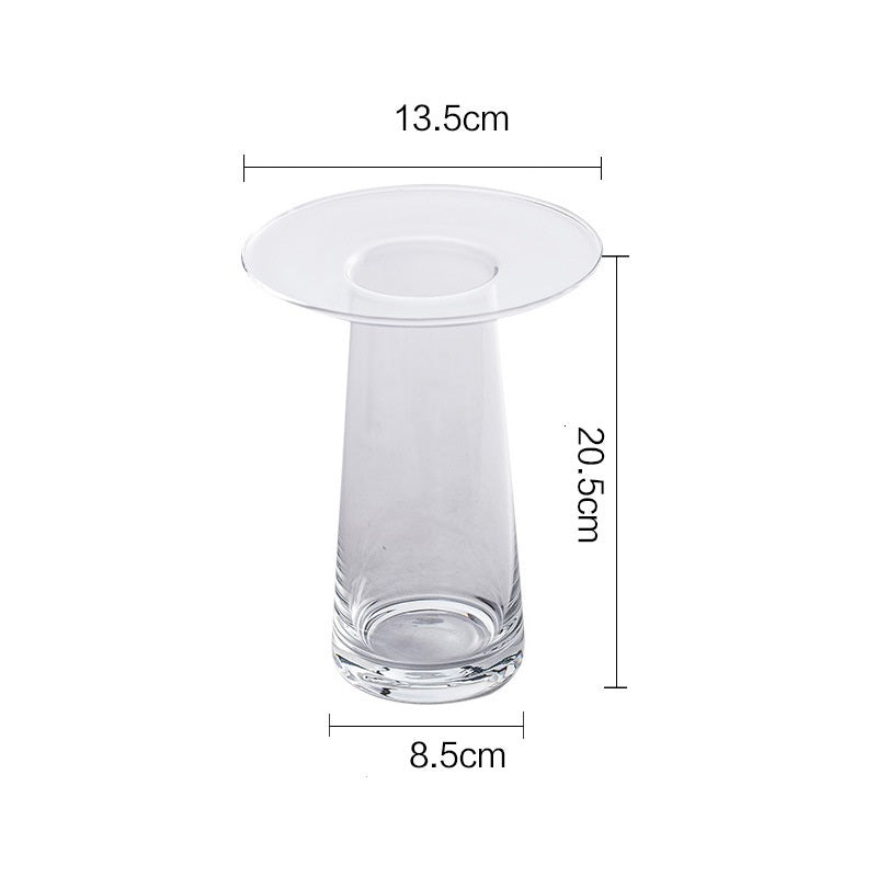 Transparent Modern Minimalist Flower Arrangement