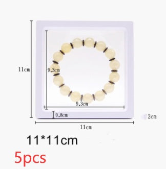 Suspended Case 3D Floating Display Frame Holder Box Case Wth Stand