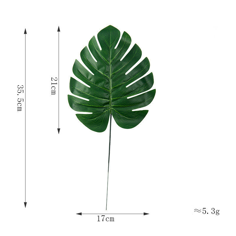 Simulation Turtle Leaf Fake Leaf Home Furnishing Leaf