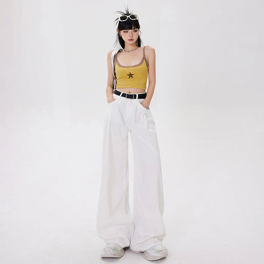 Women's American-style Retro Wide Leg Jeans