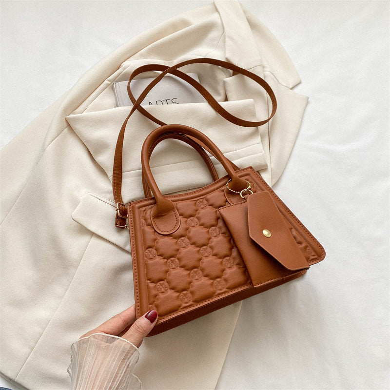 Fashion Simple Small Square Bag Casual Shoulder Bag