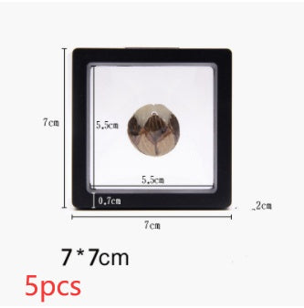 Suspended Case 3D Floating Display Frame Holder Box Case Wth Stand