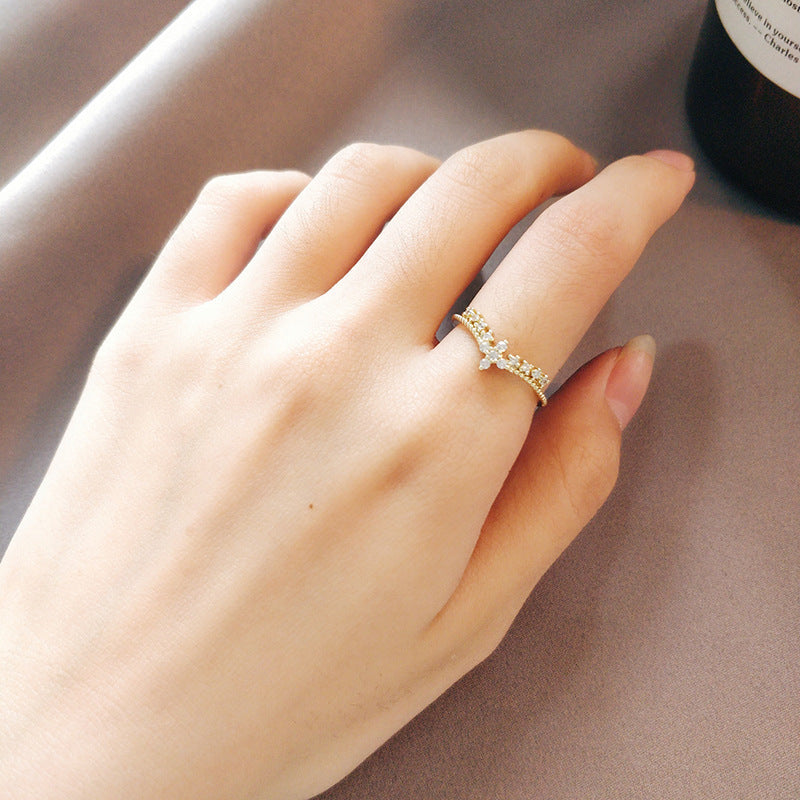 Cool wind index finger ring