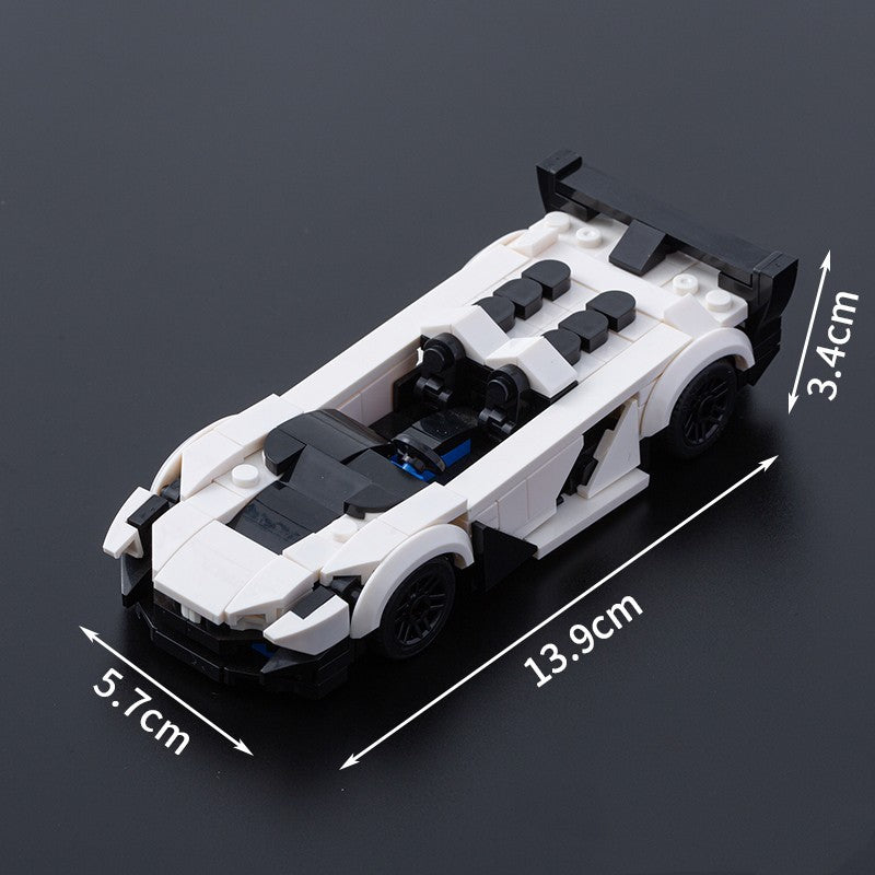 A Tesla Toy Car Piece-together Model Benefits Intelligence