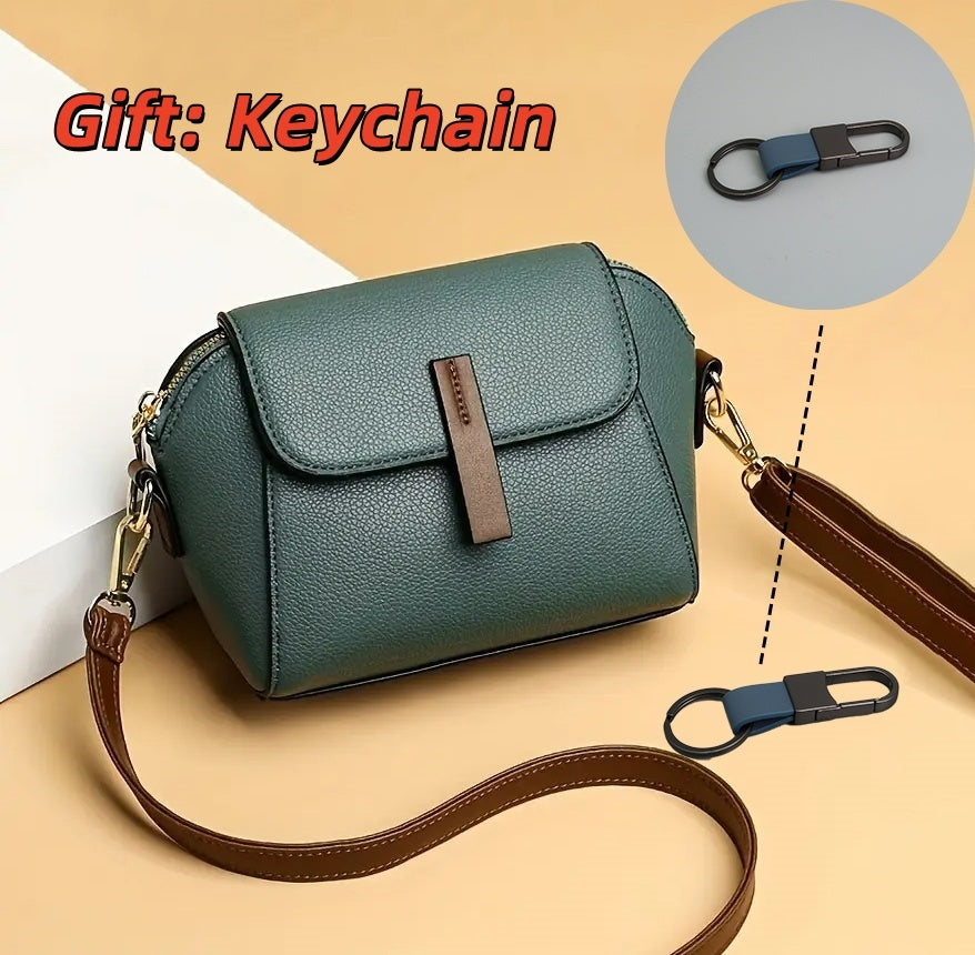 Women's Crossbody Bag New Small Bag Mobile Phone Bag Versatile Shoulder Bag Shell Bag Trendy Hot Mobile Phone Bag Versatile Shoulder Bag Exquisite Genuine Leather Texture Small Bag