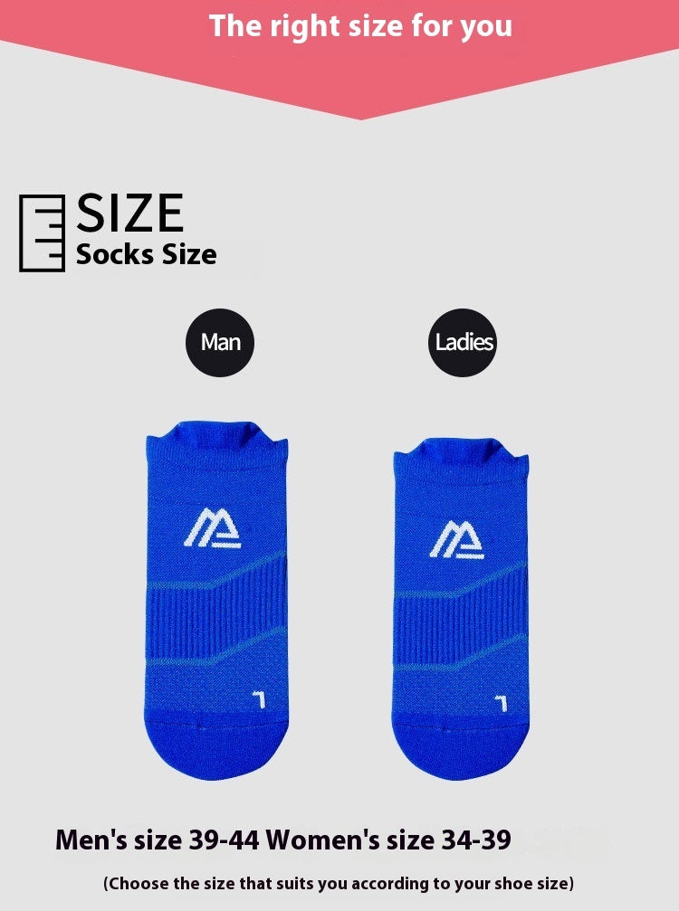 Summer Athletic Socks Colorblock Low-cut