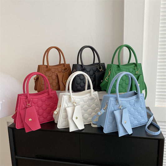 Fashion Simple Small Square Bag Casual Shoulder Bag