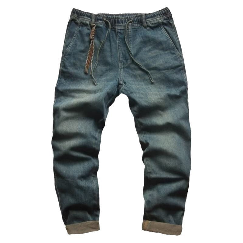 Autumn American Heavy Fashion Jeans Men