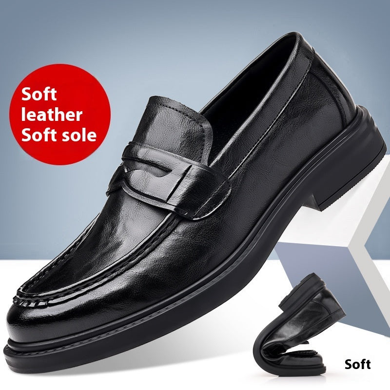 Men's All-match Breathable British Casual Leather Shoes