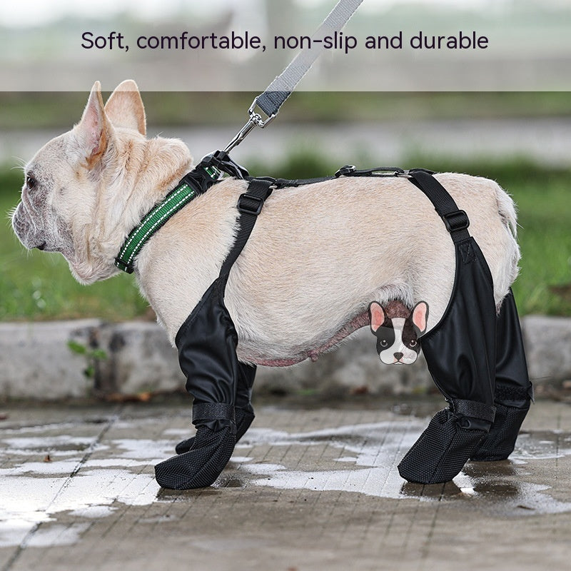 Waterproof Dog Shoes | Adjustable Non-Slip Pet Boots | Outdoor Paw Protector
