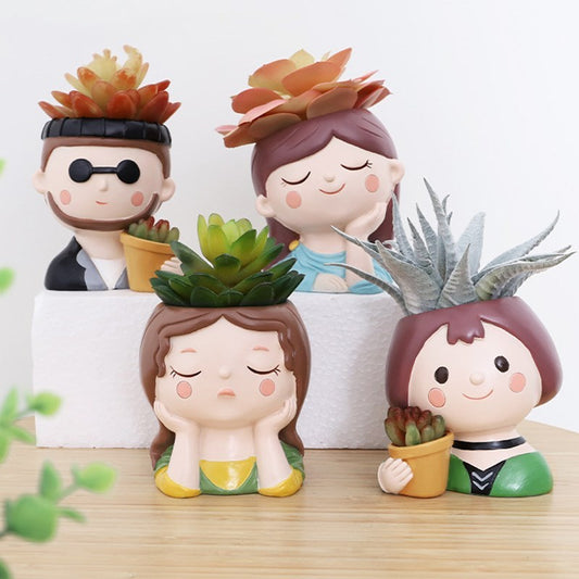 Small succulent pots for gardening plants