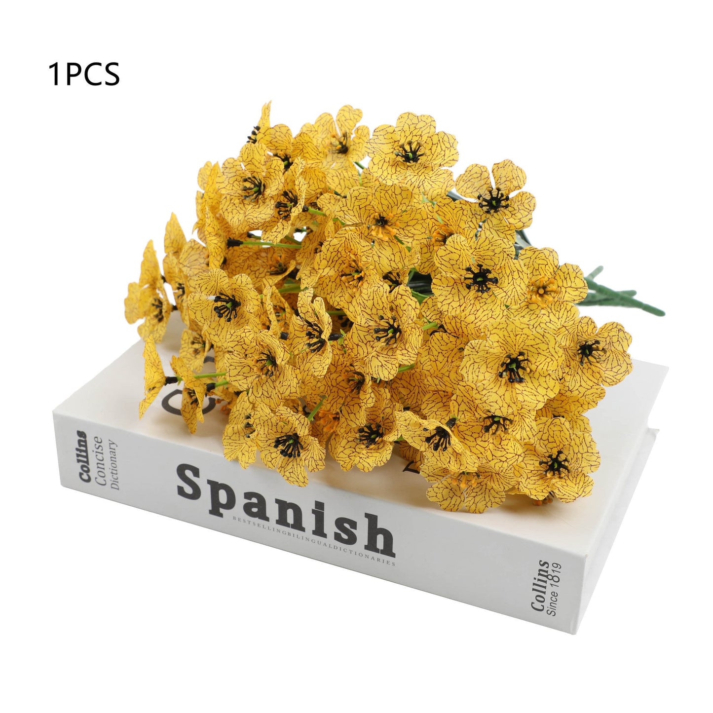 Outdoor Living Room Home Five Fork Spring Grass Flowers Wedding Decorations