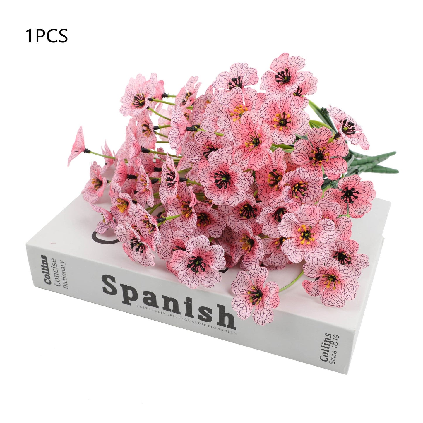 Outdoor Living Room Home Five Fork Spring Grass Flowers Wedding Decorations