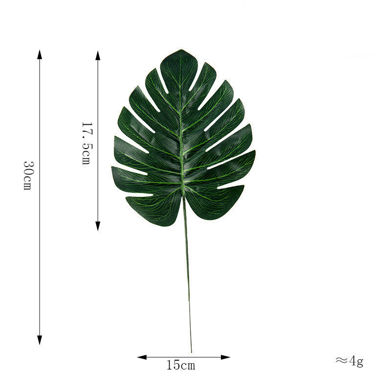 Simulation Turtle Leaf Fake Leaf Home Furnishing Leaf