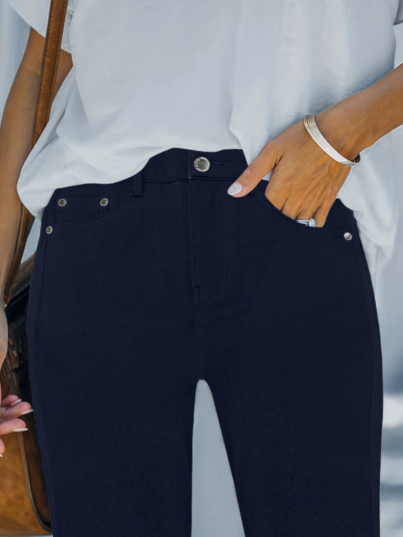 Women's High Waist Stretch Jeans