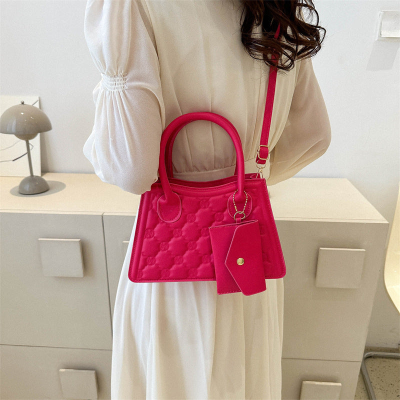 Fashion Simple Small Square Bag Casual Shoulder Bag