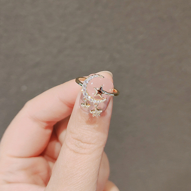 Xingyue Ring Female Temperament Index Finger Ring