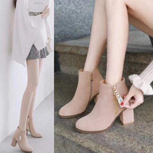 Women's Short Boots Spring And Autumn