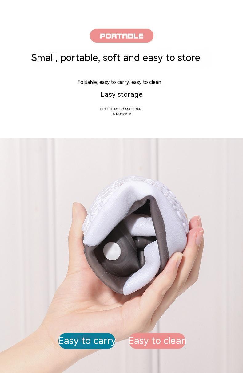 Color Matching Double-layer Sole Non-slip Wear-resistant Waterproof And Rainproof Shoe Cover