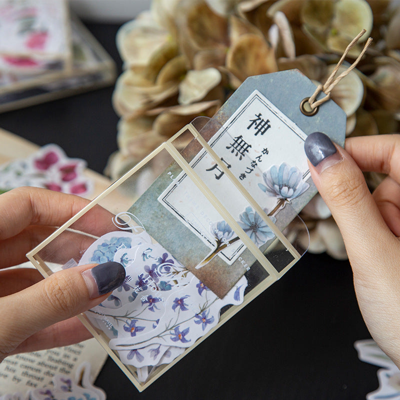 Shili Flower House Series Retro Plant Flower Handbook