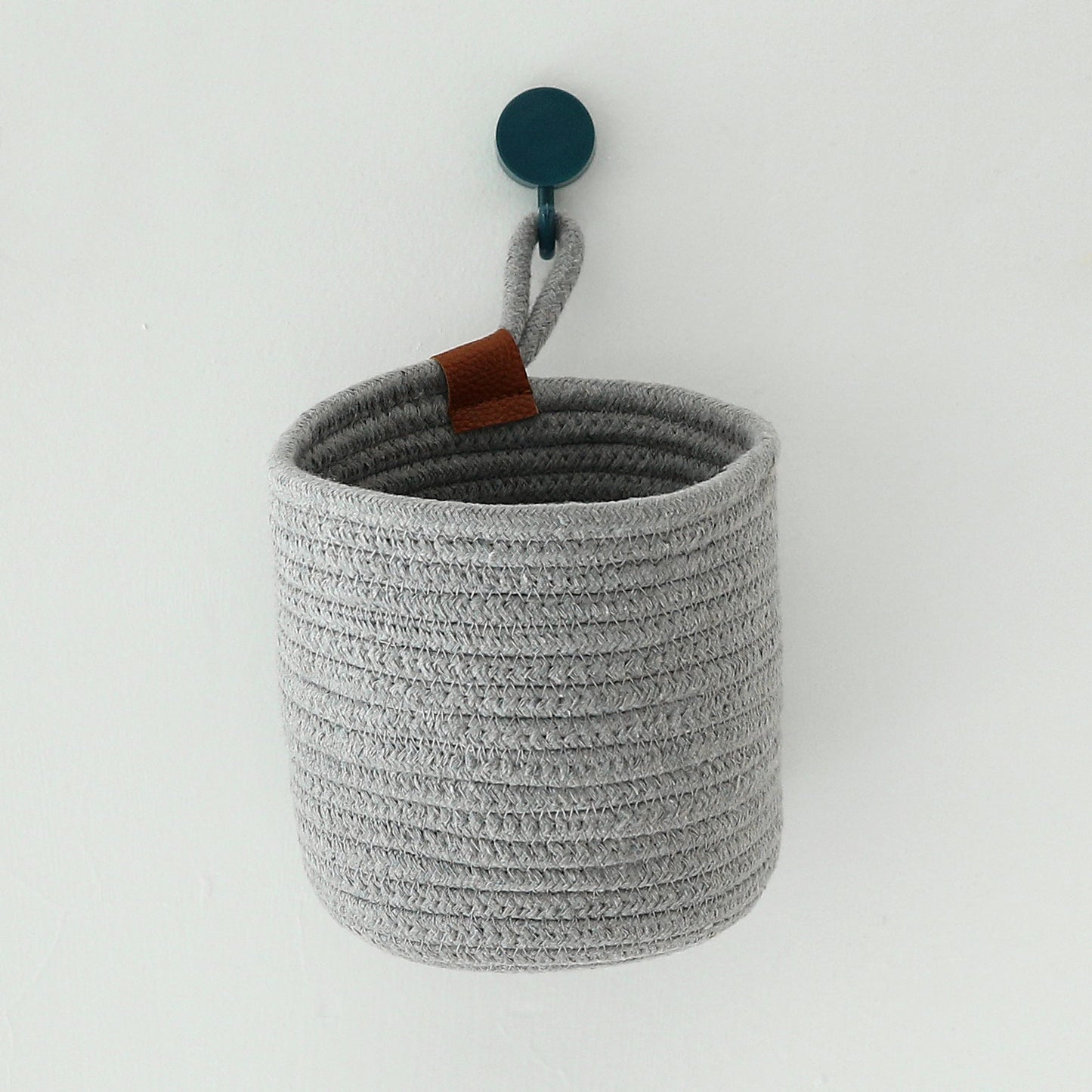 Nordic Minimalist Cotton Rope Desktop Storage Basket