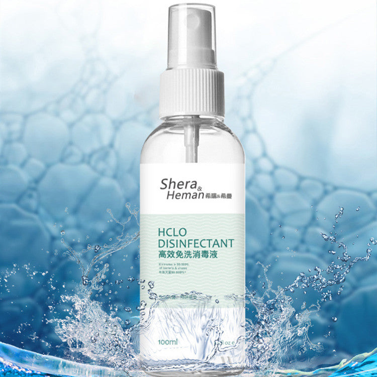 100ml disposable hand sanitizer disinfectant spray non-alcohol