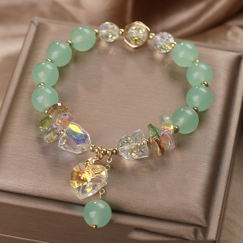 Aquamarine Crystal Bracelet For Women Affordable Luxury Fashion