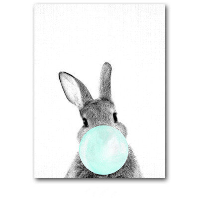 Nordic Style Children's Room Restaurant Canvas Painting