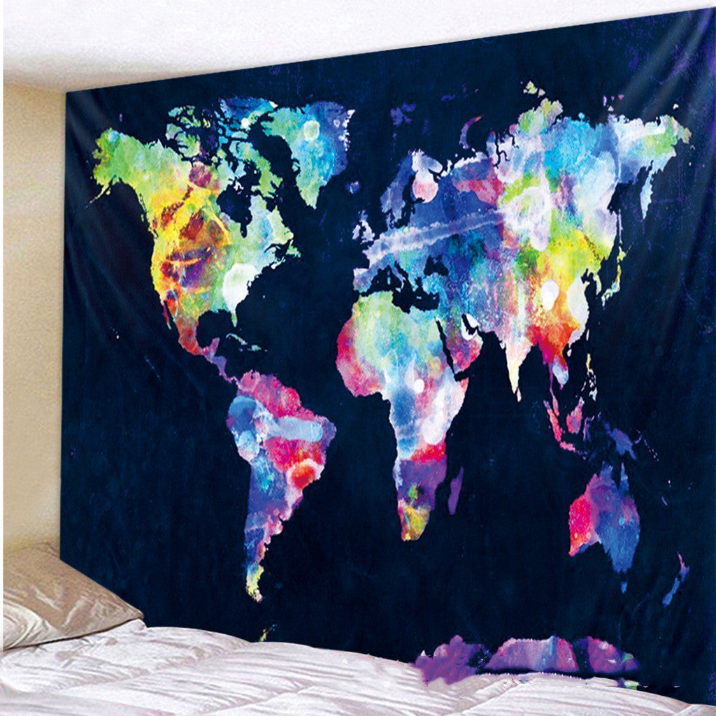 Printed vintage tapestry