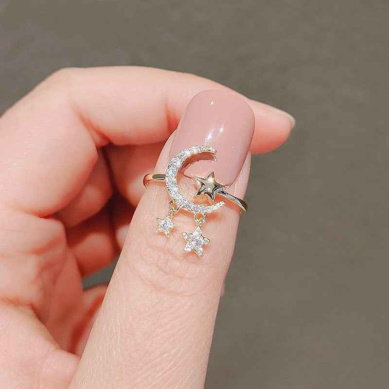 Xingyue Ring Female Temperament Index Finger Ring