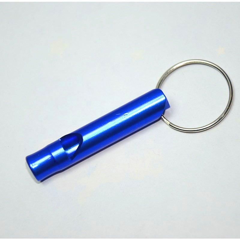 Outdoor Portable And Simple Aluminum Alloy Rescuing Whistle