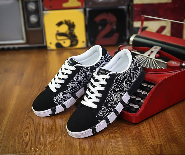 Casual trend canvas shoes fashion sports shoes