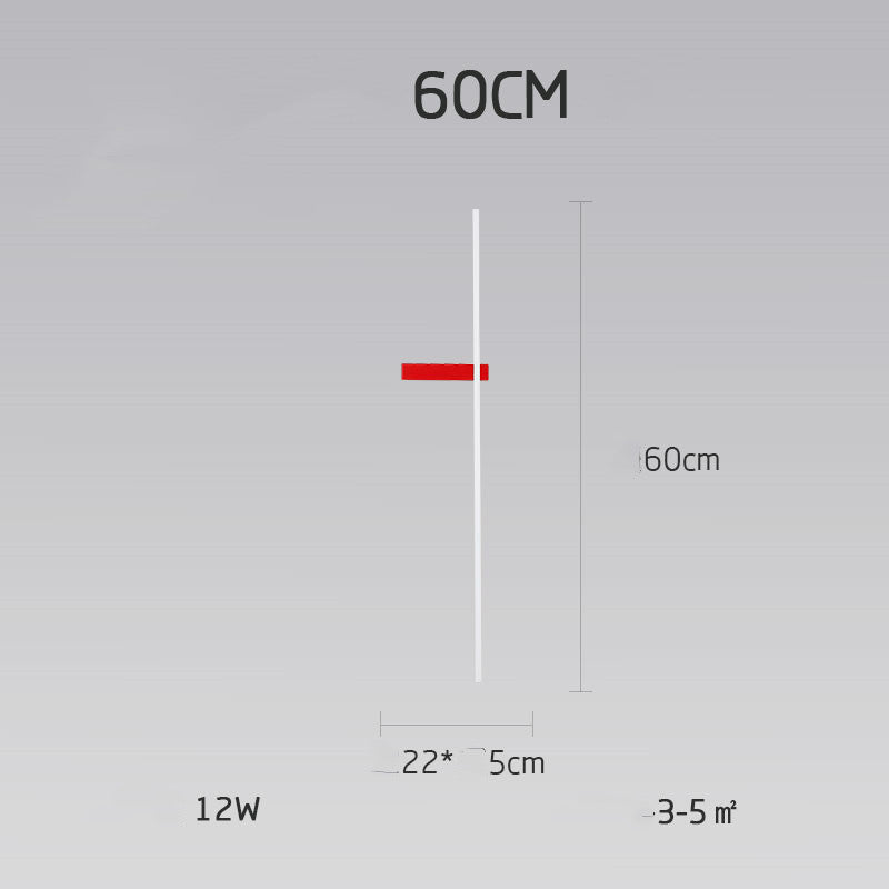 Nordic Minimalist Modern Minimalist Living Room Sofa Background Wall Lamp