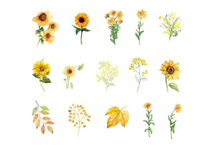 Shili Flower House Series Retro Plant Flower Handbook