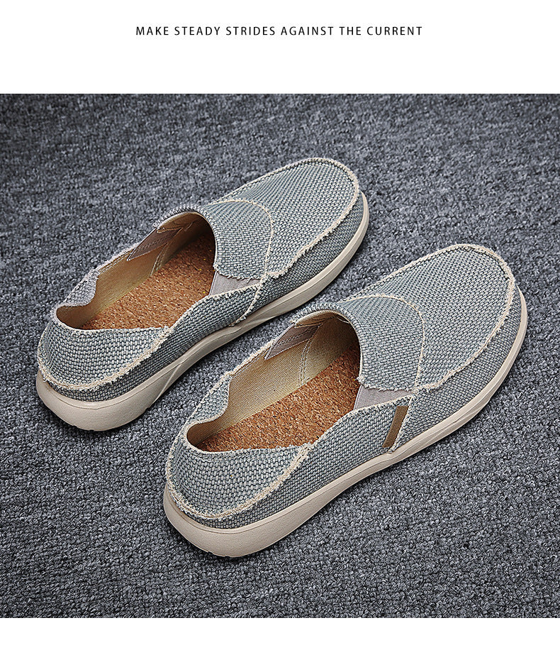 Stretch Strap Breathable Lightweight Canvas Shoes