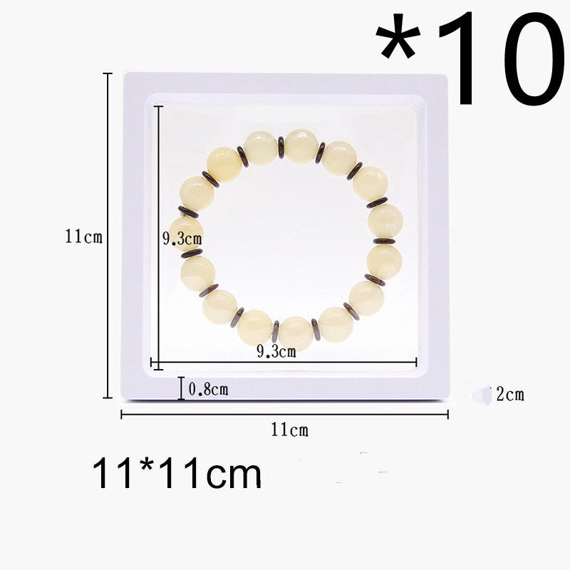 Suspended Case 3D Floating Display Frame Holder Box Case Wth Stand