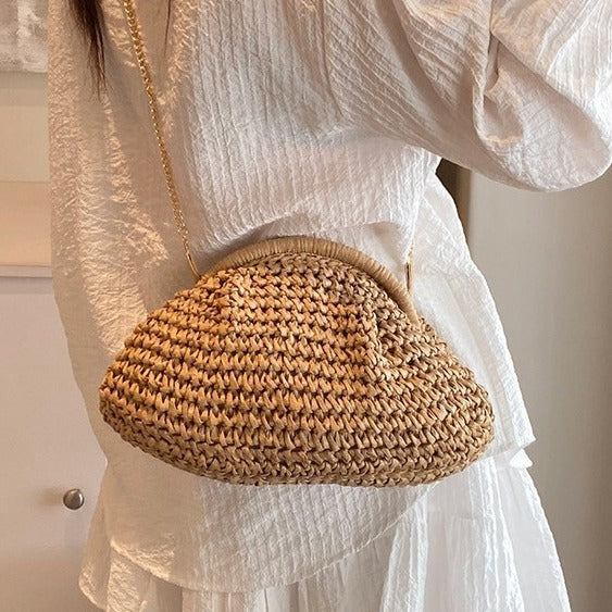 Beach Vacation Leisure Straw Bag Women