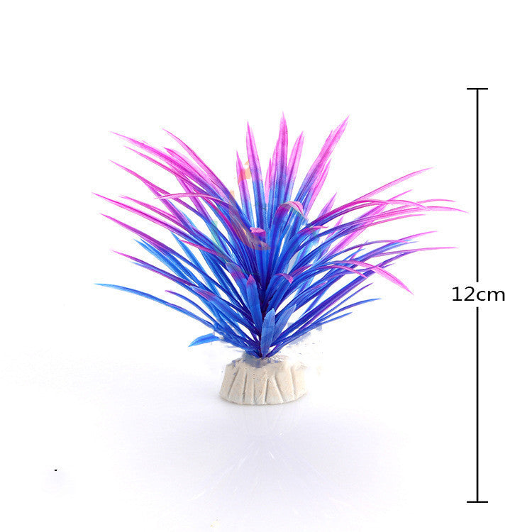 Plastic Simulation Of Fish Tank Landscaping Decoration