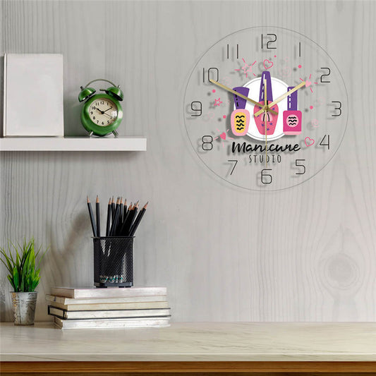 Personalized Color Clock Decoration Wall Clock