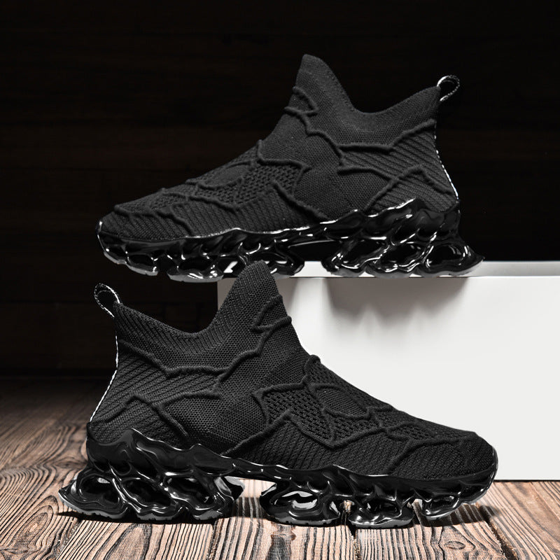 Men's fly-woven mesh leisure sports shoe