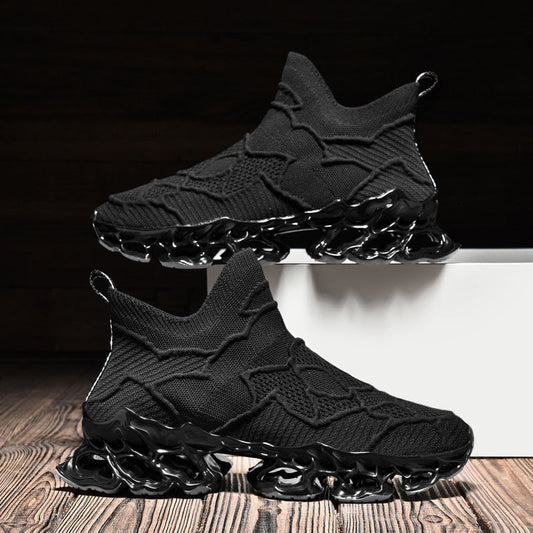 Men's fly-woven mesh leisure sports shoe