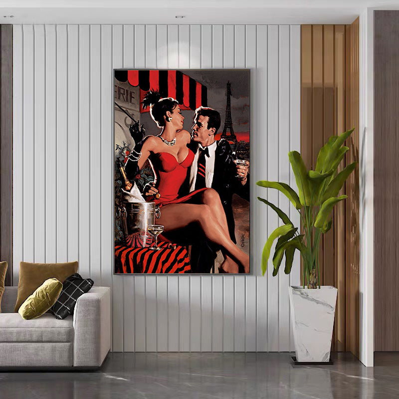 Scandinavian Entryway Decorative Painting