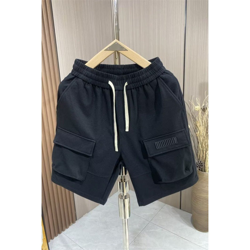 Men's Workwear Casual Shorts Men's Versatile Five Quarter Pants