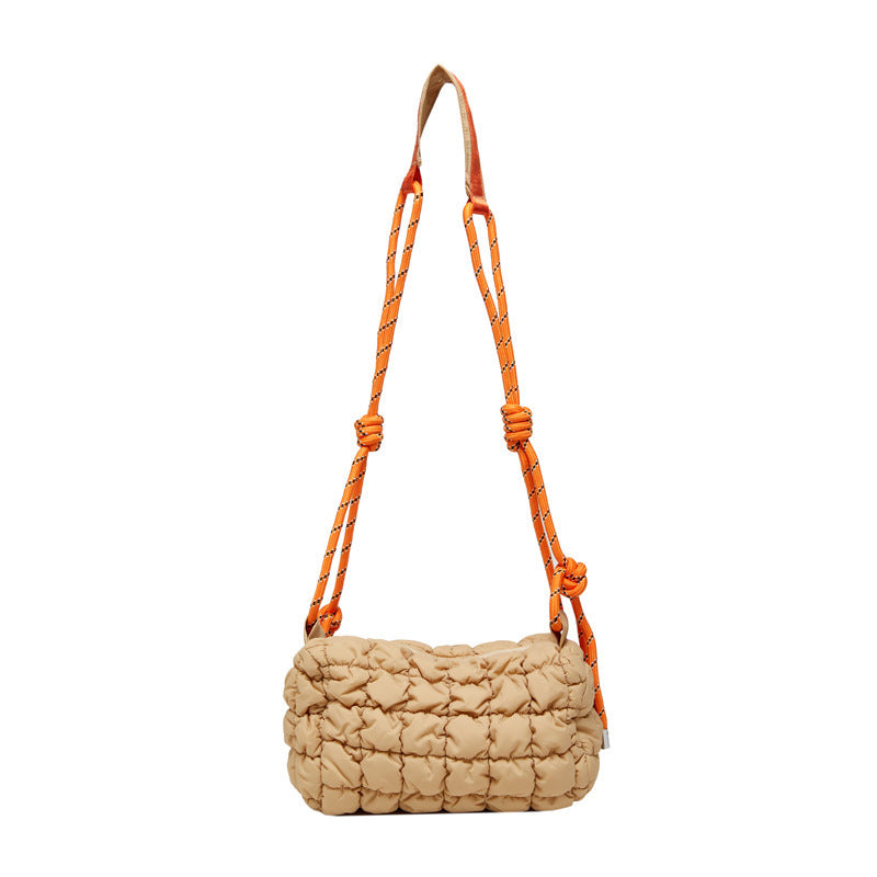 Women's Lightweight Nylon Messenger Bag Clouds